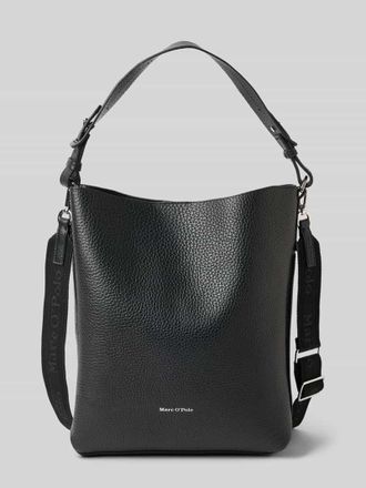 Marc O'Polo Henkeltasche aus genarbtem Rindsleder in Black, Gr&ouml;&szlig;e 1