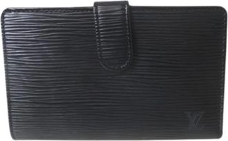 Louis Vuitton Pre-owned Wallets, female, Black, Size: ONE SIZE Pre-owned Fabric Wallet