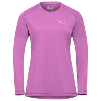 Jack Wolfskin Prelight Suncool L/S Funktionsshirt f&uuml;r Damen | lila