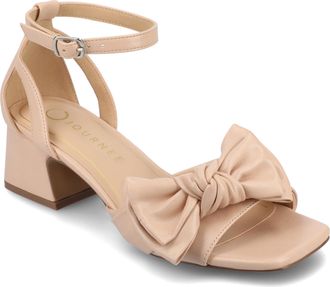 Journee Collection Women & apos;s Zevi Medium and Wide Width Dress Sandals