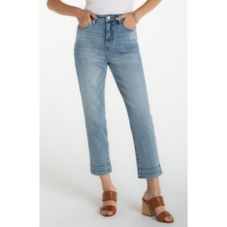 Liverpool L.A. Liv High Waist Ankle Relaxed Skinny Jeans in Symphony at Nordstrom, Size 16