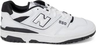 New Balance Sneakers, male, White, Size: 13 1/2 US Leather Lifestyle Shoes