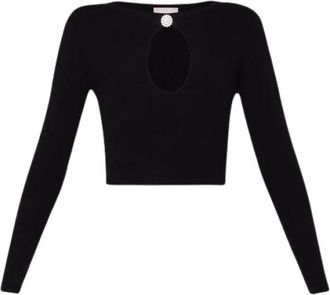 Liu Jo Mujer, Jerseys, Negro, Talla: M