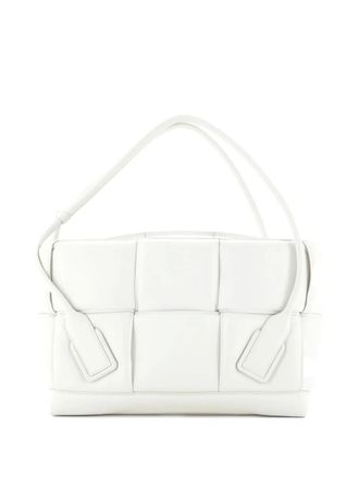 Bottega Veneta Arco Bag Padded Maxi Intrecciato Leather Large tote bag - women - Calf Leather - One Size - White
