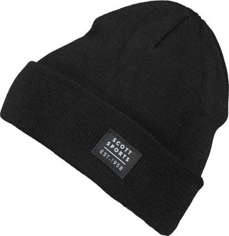 Scott Beanie Team 20 Merino M&uuml;tze - Unisex | schwarz