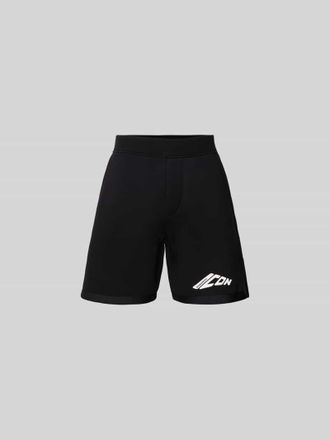 Dsquared2 Sweatshorts mit elastischem Bund in Black, Gr&ouml;&szlig;e XXL