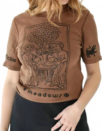 Meadows Canna Top In Brown
