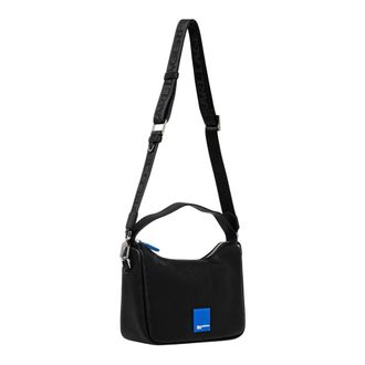 Karl Lagerfeld Tassen, Dames, Zwart, ONE Size, Leer, Mini Schoudertas