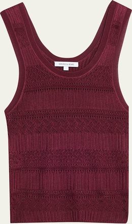 Veronica Beard Sandra Knit Tank Top