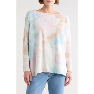 Go Couture Dolman Sleeve Sweater in Mocha Splash at Nordstrom Rack, Size X-Large