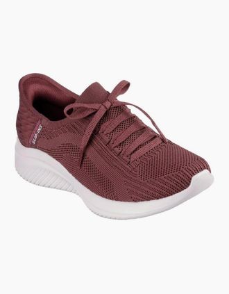 Skechers Womens Skechers Slip Ins Ultra Flex 3.0 Brilliant Path 149710 Burgundy - Red - Size: 5