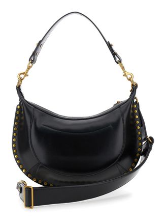 Isabel Marant Womens Shoulder Bag Naoko Black Leather