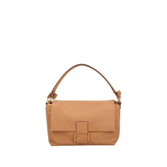 Fendi Mamma Baguette Large - female - Fendi - Shoulder Bags - Brown - ONE SIZE - Bags