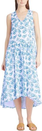 Draper James Skipper V-Neck Midi Dress