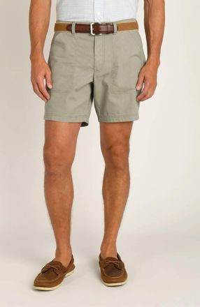 Duck Head Field Canvas Camp Short In Shadow Green
