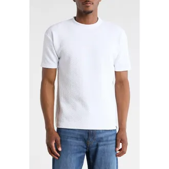 T.R. Premium Textured Knit T-Shirt in White at Nordstrom Rack, Size Xx-Large