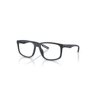 Emporio Armani Glasses, male, Blue, Size: 56 MM Trendy Eyeglasses Collection