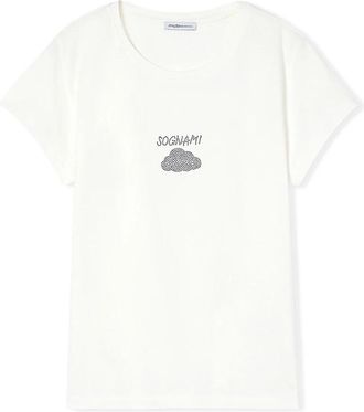 Motivi T-Shirts - Dames - T-shirts - Wit - S - Katoen - Tops