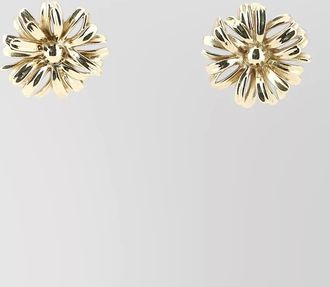 Dries Van Noten floral stud earrings