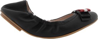 Bally Beata Leather Ballerina Flats
