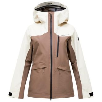 Peak Performance Vertec 3L Jacket Skijacke f&uuml;r Damen | braun
