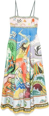 Alemais Dames, Jurken, Veelkleurig, Maat: XS Katoen