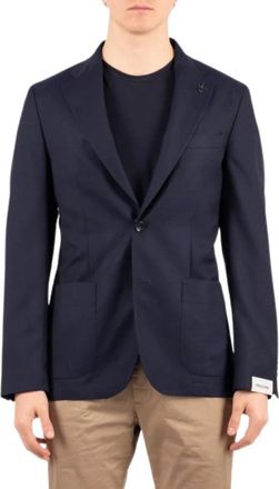 Paoloni Giacca - Heren - Blazers - Blauw - L - Jassen