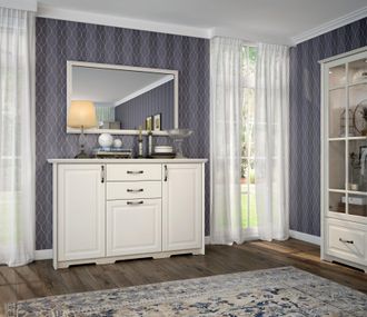 HOME AFFAIRE Kommode »Evergreen« hochwertig UV lackiert, mit Soft-Close-Funktion, 102 x 158,7 x 48,7cm