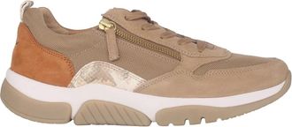 Gabor Bruine rollende sneaker voor vrouwen - Dames - Sneakers - Beige - 40 1/2 EU - Schoenen