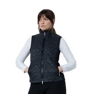 Daily Sports Bonnie Padded Womens Golf Vest in Black at Nordstrom, Size Large