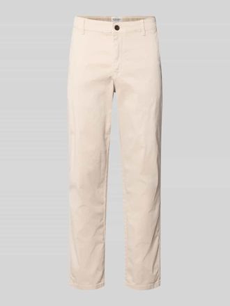 Jack & Jones Jack & Jones Straight Fit Chino mit Eingrifftaschen Modell Vance in Stein, Gr&ouml;&szlig;e 28/32