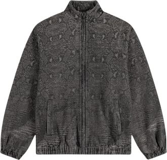 Daily Paper Clothing Training Sets - Heren - Vesten met rits - Grijs - L - Hoodies & sweatvesten