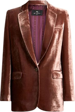 Etro Blazer monopetto - Rosa
