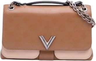 Louis Vuitton Pre-owned Shoulder Bags, female, Beige, Size: ONE SIZE Pre-owned Vintage Shoulder Bag