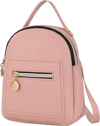 Generic Womens Business Backpack Casual Rucksack Daypack Messenger Purse Women Bag Phone Small Fashion Mobile Letter Shoulders Backpack Bag Mens Leather Backp