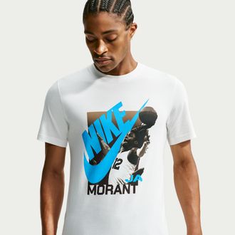 Nike Mens Ja Basketball T-Shirt in White | IM5068-133