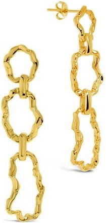 Sterling Forever Ira Drop Earrings in Gold at Nordstrom Rack