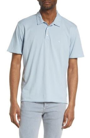 Rag & Bone Mens Principal Jersey Organic Cotton Polo in Blue at Nordstrom Rack, Size Large