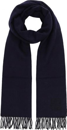 Givenchy Blue Wool Womens Scarf