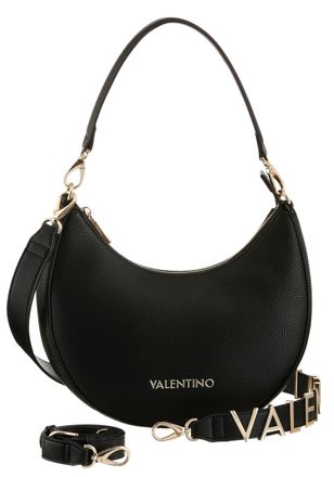 Valentino Handbags Hobo VALENTINO BAGS ALEXIA, Damen, Gr. B/H/T: 29cm x 24cm x 10cm, schwarz (nero), Lederimitat, unifarben, Taschen Hobo, Handtasche Damen Tasche Damen 