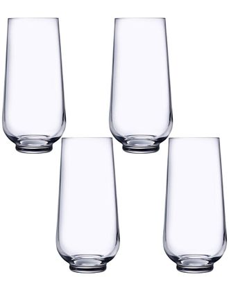 Nude Glass Set Of 4 Hepburn Long Drink