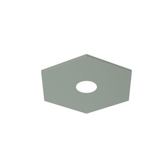 Lumicom Lumicom - River Hex 1x Plaf&oacute;n Monocolor Mate