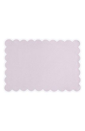 Matouk Savannah Gardens Set of 4 Placemats in Violet at Nordstrom