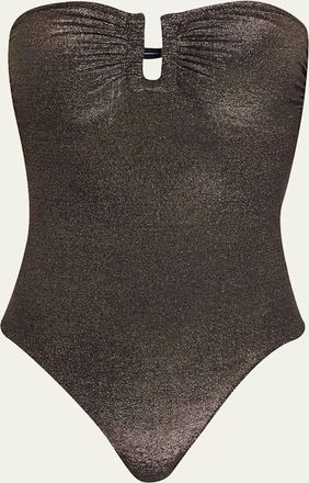 Ulla Johnson Monterey Strapless One-Piece Swimsuit