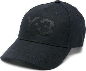 Yohji Yamamoto Black Logo baseball cap