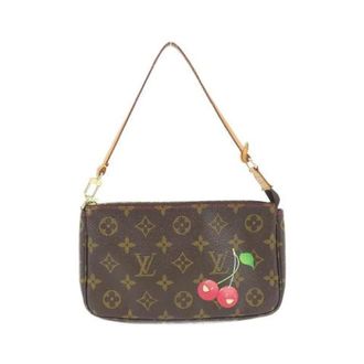 Louis Vuitton Pre-owned Monogram Pochette Accessoires Pouch - Dames - Pre-owned - Bruin - Maat: ONE Size Taf