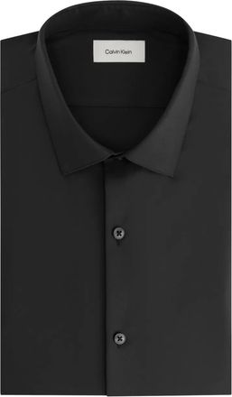 Calvin Klein button-fastening shirt - Zwart