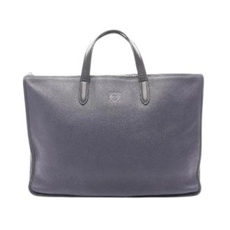 Loewe Pre-owned Toledo Briefcase - Heren - Vintage Shopper - Blauw - ONE Size - Leer - Vintage
