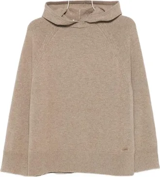 Max Mara Raglan-sleeve Cashmere Hoodie