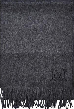 Max Mara Wsdalia Stole - Dames - Wintersjaals - Grijs - ONE Size - Kasjmier - Accessoires